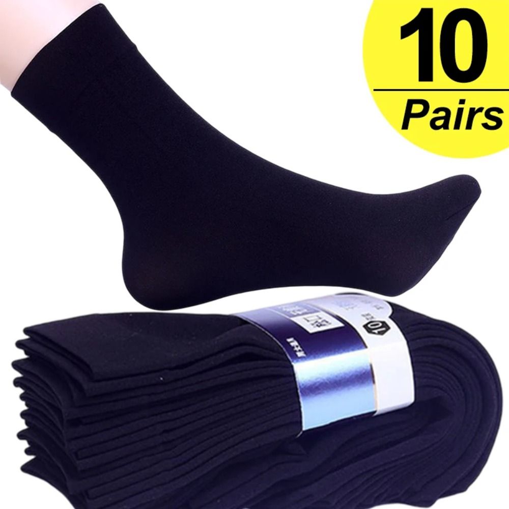 Silk Sock Bamboo - 10 paires de chaussettes en soie