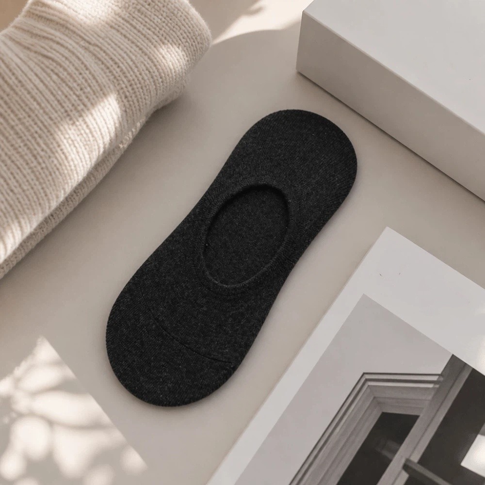 Ankle Sock Low Cut - Chaussettes bateau en coton fin pour