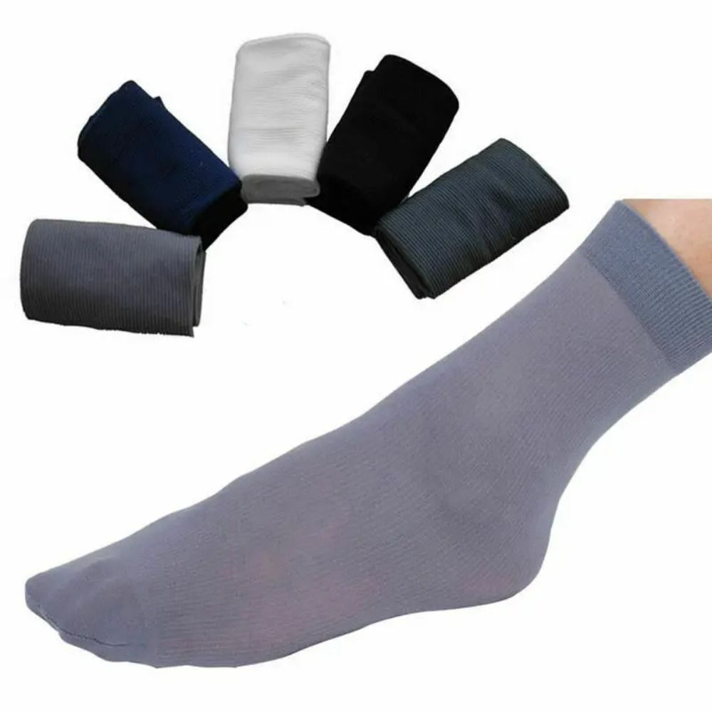 Silk Sock Bamboo - 10 paires de chaussettes décontractées respirantes