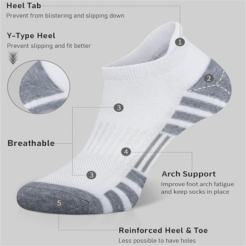 6/24 paires de chaussettes de  - No Show Sock Women avis et prix