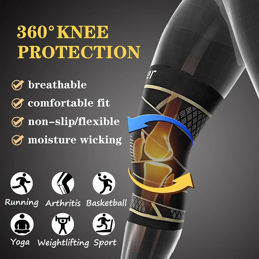 Genouillère de compression en  - Compression Sleeve Calf avis et prix