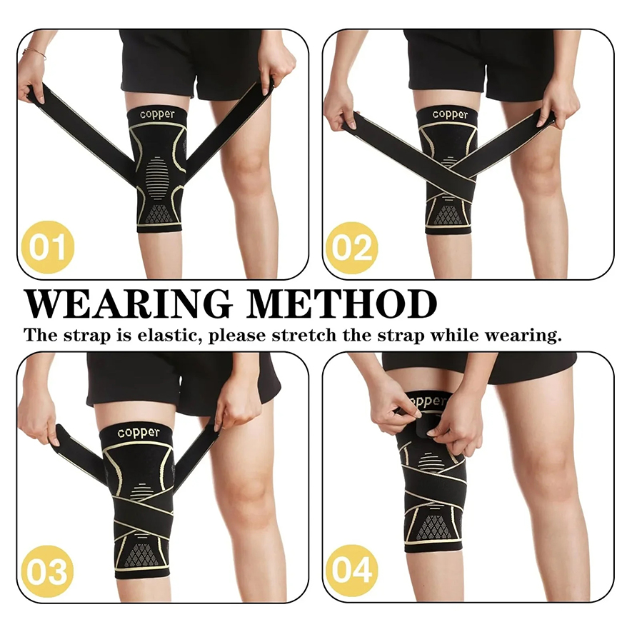 Genouillère de compression en  - Compression Sleeve Calf avis et prix
